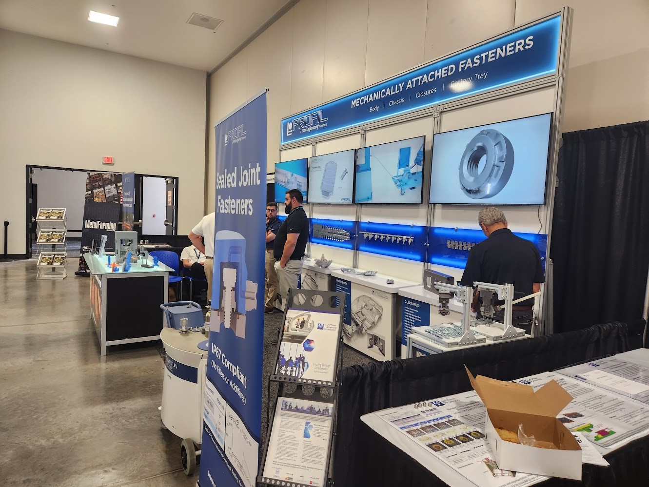 Trade show booth display
